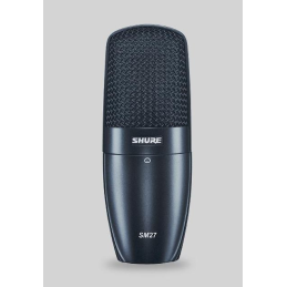 SHURE SM27 profesjonalny mikrofon pojemnościowy z dużą membraną
